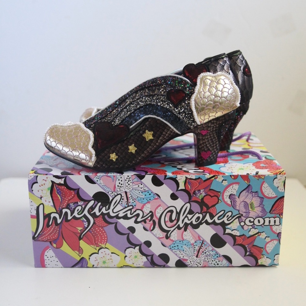 Irregular Choice Summer of love black size 10